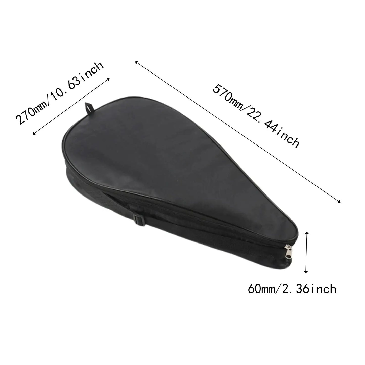 Versatile Tennis Racquet Cover Bag Carrying Case for Players Youth Adults