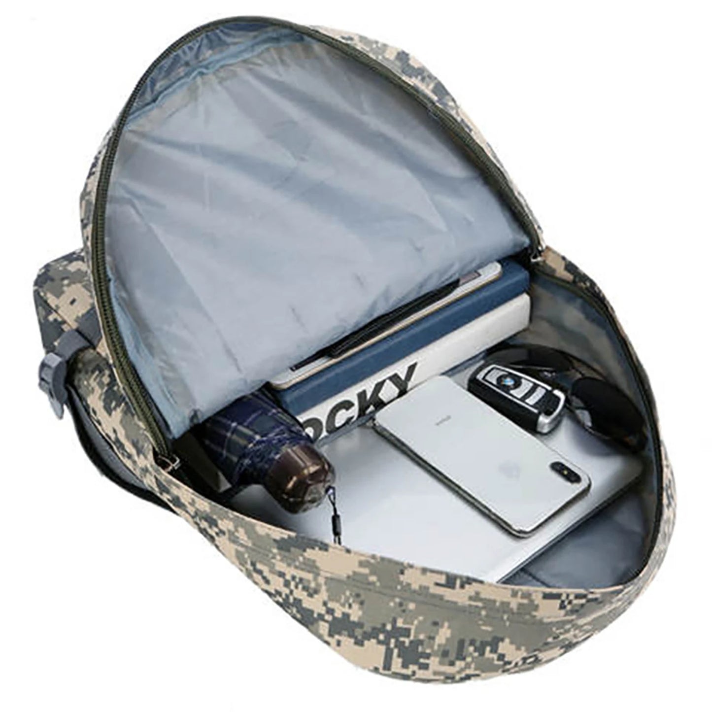 Hunting Backpack Camouflage Large Capacity Tactic Hiking Adjustable Backpack Large Capacity Molle Assault Bags Camo Backpack For