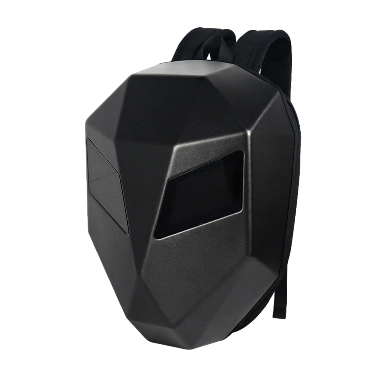 Motorcycle LED Screen Display Cycling Bag Outdoor Riding Helmet Hard Shell Backpack Large Capacity Dynamic Eye Backpack APP DIY