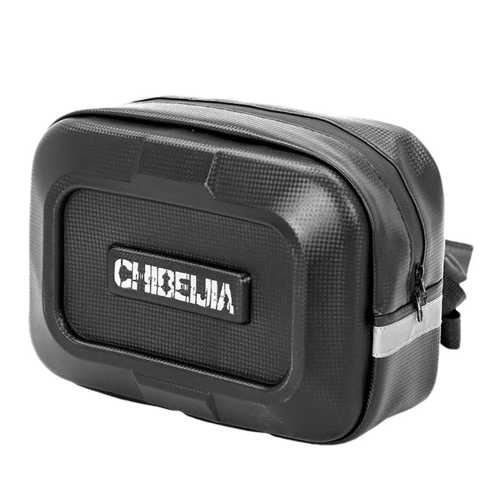 Motorcycle Tool Bag Waterproof Motorcycle Seat Bag Reflective Strip Motorcycle Trunk 9L Large Capacity Scooter Motorcycle Tail