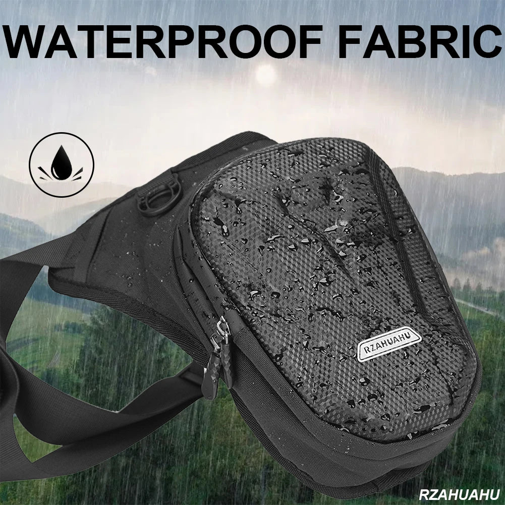 Motorbike Waterproof Waist Leg Bag Motorcycle EVA Hard Shell Cell/Mobile Phone Purse Packs Motorcycle Equipment