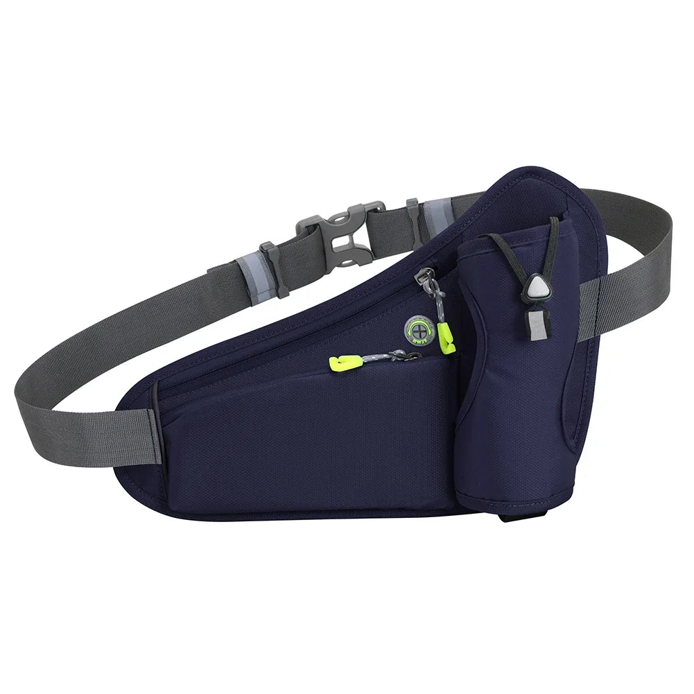 Hydration Belt Pack Large Capacity Running Bum Bag Multifunction Water Bottle Holder Bag Waterproof for Running Cycling