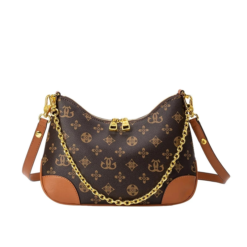 Custom 1:1 high quality Women's Underarm Bag Popular Lady Shoulder Bag Leather Luxury Handbag Ladies Bag Designer Crossbody Bag
