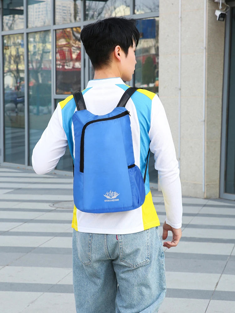 10L Lightweight Portable Backpack Foldable Waterproof Outdoor Hiking Bag Folding Ultralight Pack for Women Men Travelling Hiking