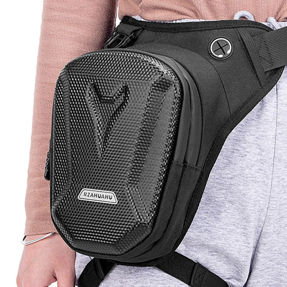 Motorbike Waterproof Waist Leg Bag Motorcycle EVA Hard Shell Cell/Mobile Phone Purse Packs Motorcycle Equipment