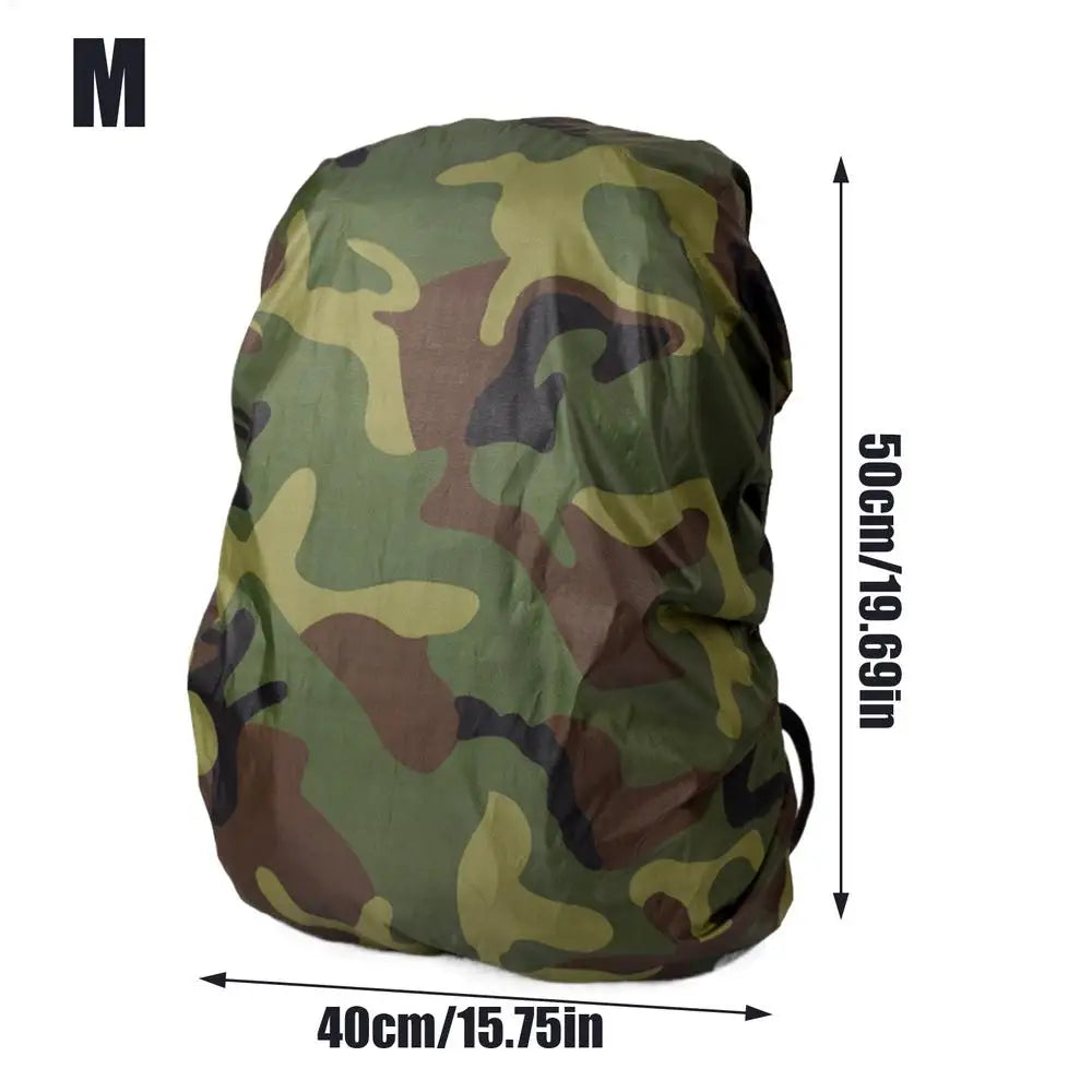 20-55L Outdoor Hiking Bag Rain Cover Universal Backpack Rain and Dust Cover School Bag Waterproof Cover