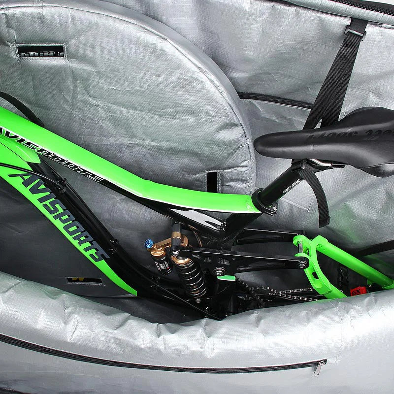 NOOYAH Bike Bag Bicycle Travel Bag MTB Road Bike Transport Case Bicycle Accessories Carry Bag Bike Wheel Bags Crankset Protector