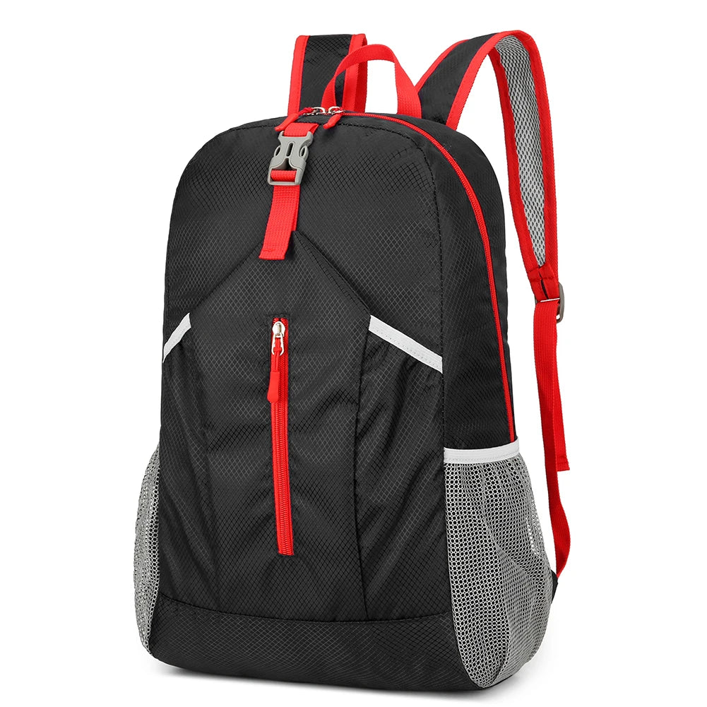 20L Foldable Portable Backpack Mountaineering Bag Ultralight Splashproof Outdoor Climbing Hiking Cycling Travel Knapsack