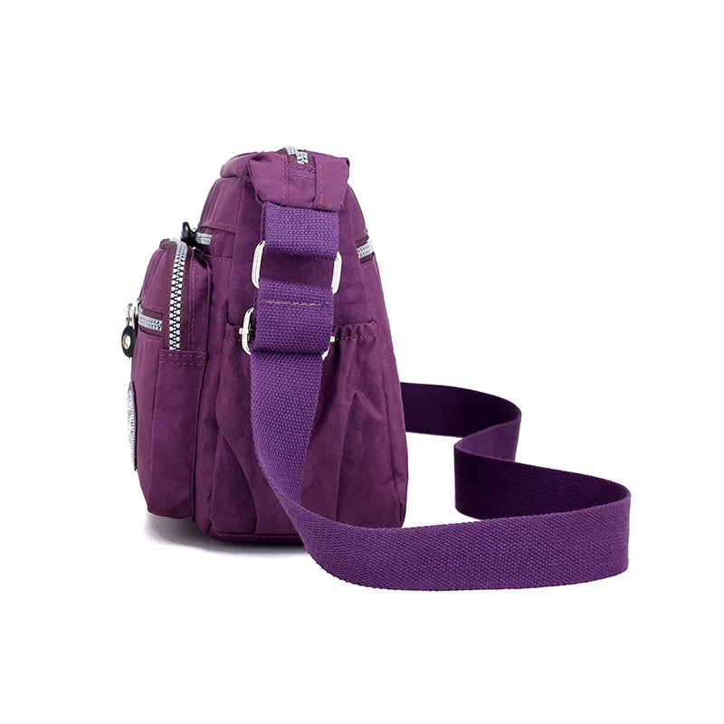 New Women Handbags Casual Crossbody Shoulder Bag Women's Nylon Waterproof Messenger Bags For Ladies Diagonal Bag Travel Purses