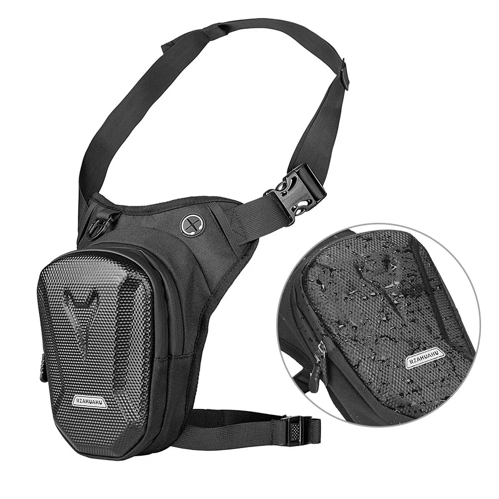 Motorbike Waterproof Waist Leg Bag Motorcycle EVA Hard Shell Cell/Mobile Phone Purse Packs Motorcycle Equipment