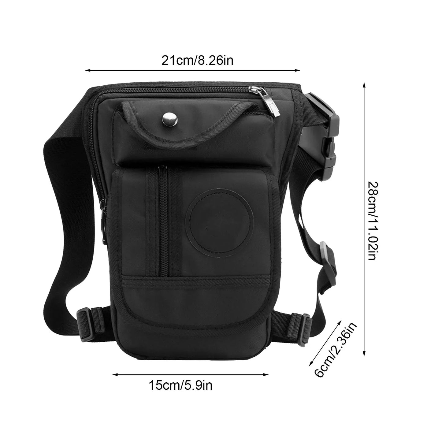 Waterproof Motorcycle Leg Bag Buckle Design Canvas Funny Drop Belt Pouch Waist Bag Motorcycle Saddle Bag Tactical Thigh Packs