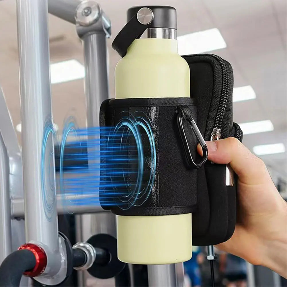 Magnetic Water Bottle Holder Multi Purpose Magnetic Bag Gym Bag Magnetic Holder for Cell Phones Key Cards Headphones