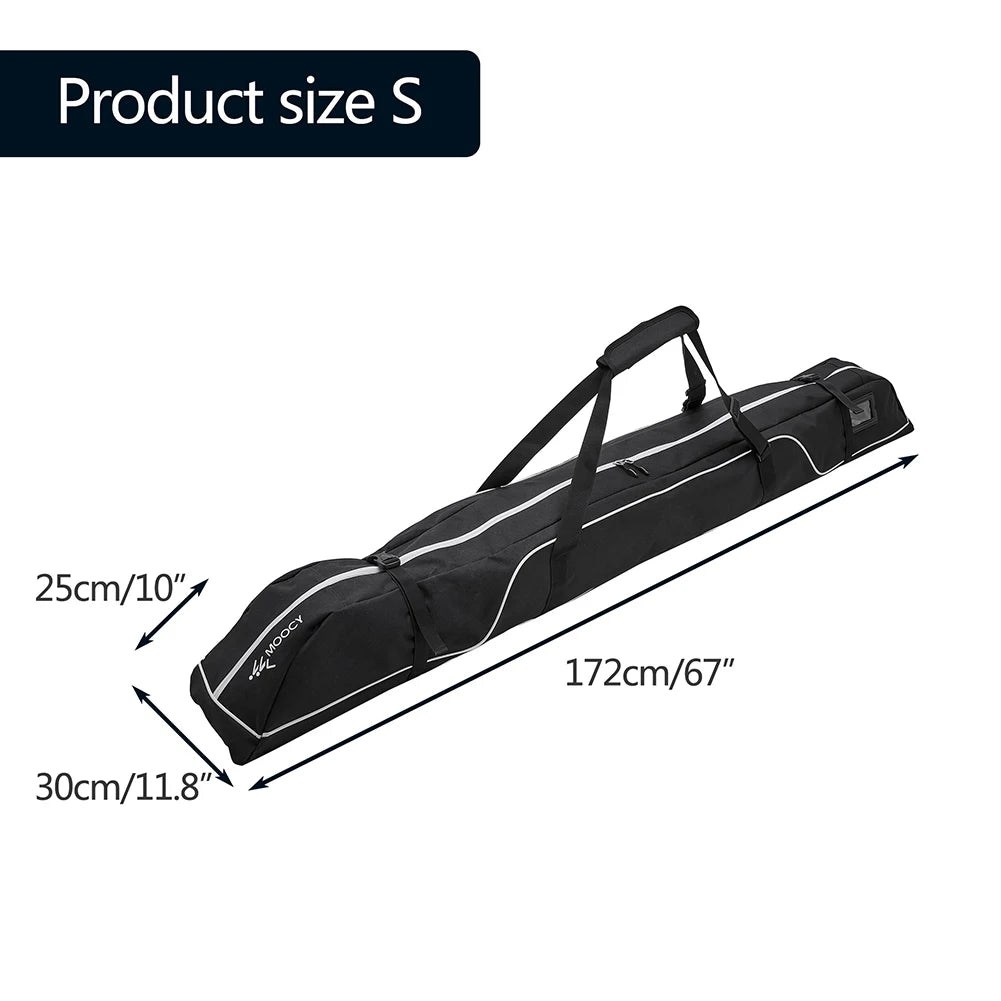 172cm Ski Outdoor Camping Bag Adjustable Ski and Snowboard Equipment Travel Bag  Handle for Snowboard Goggles Gloves