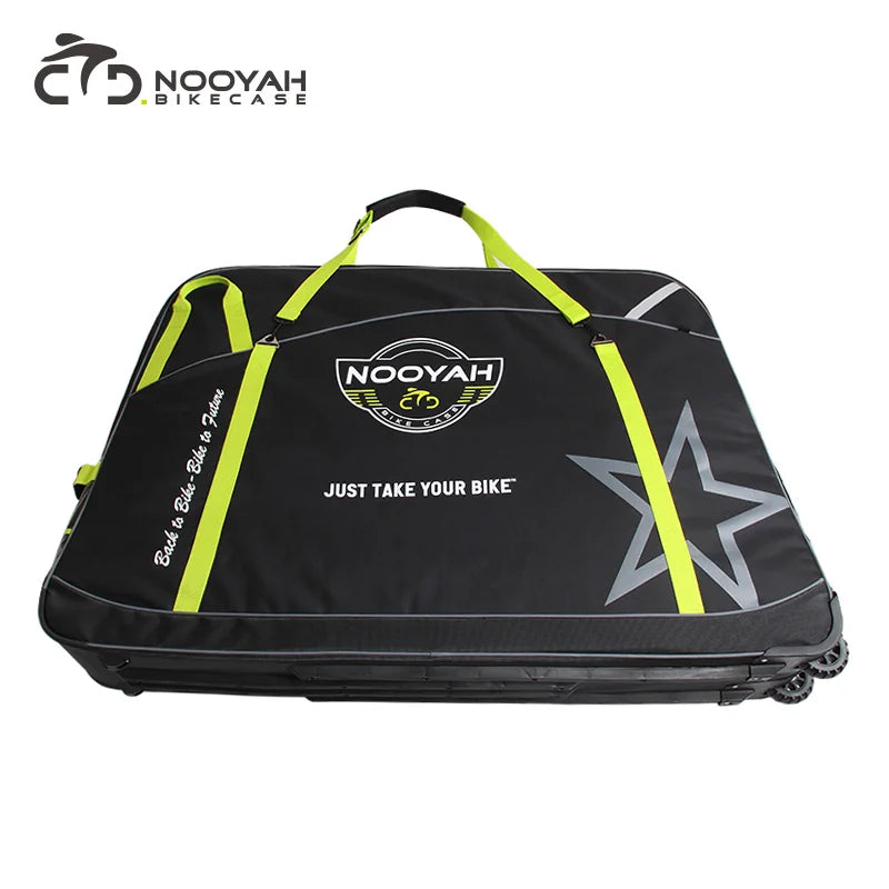 NOOYAH Bike Bag Bicycle Travel Bag MTB Road Bike Transport Case Bicycle Accessories Carry Bag Bike Wheel Bags Crankset Protector