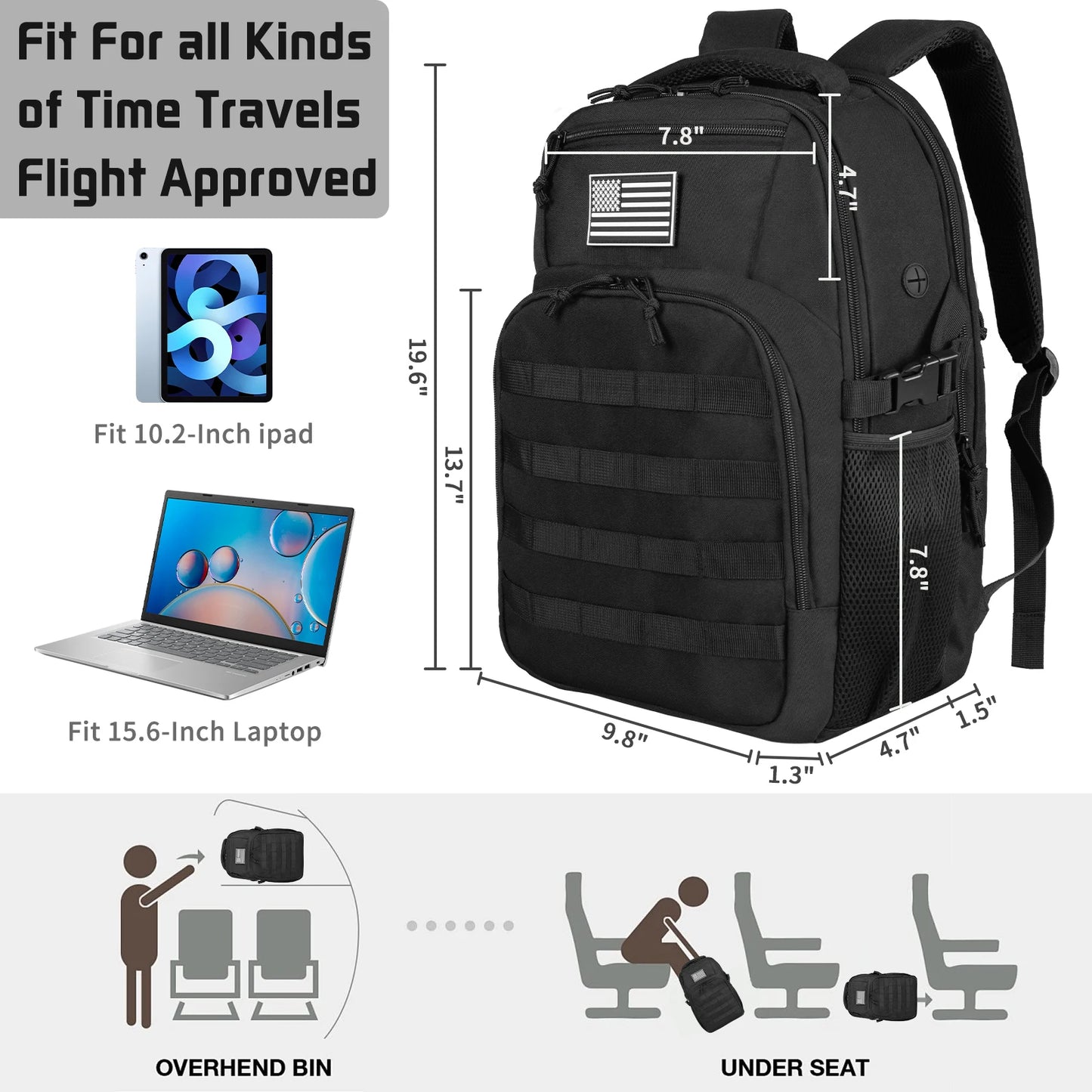 Waterproof Fitness Bag Sport Men Women Bag Outdoor Fitness Portable Bags 30L Tactical Backpack Men's Travel Large Capacity Rucks