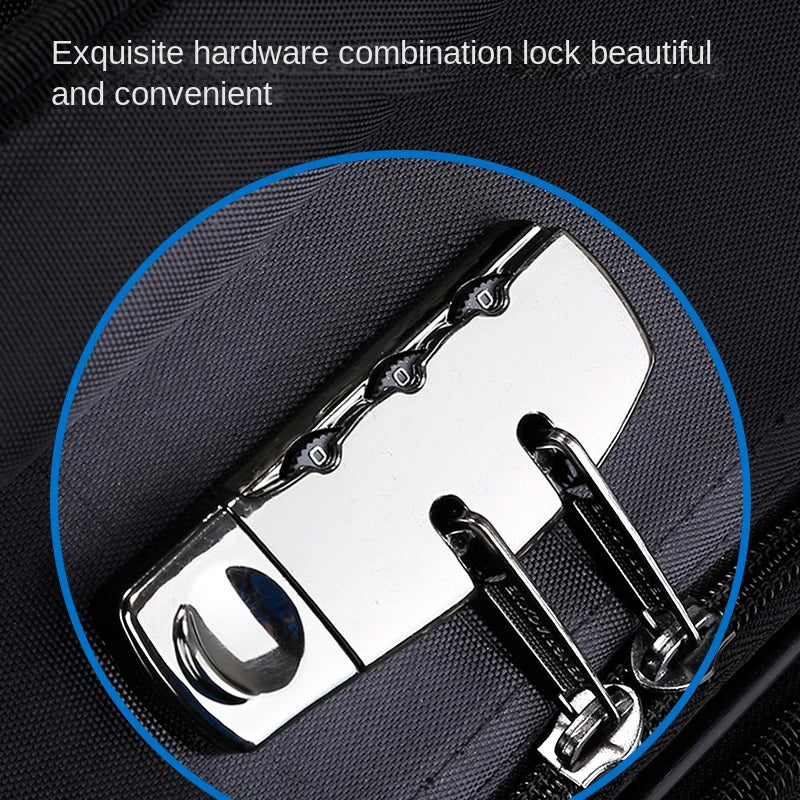 Large capacity Travel Suitcase Trolley Bag Waterproof Oxford Rolling Luggage Universal wheels 20 inch Cabin Carry on Luggage