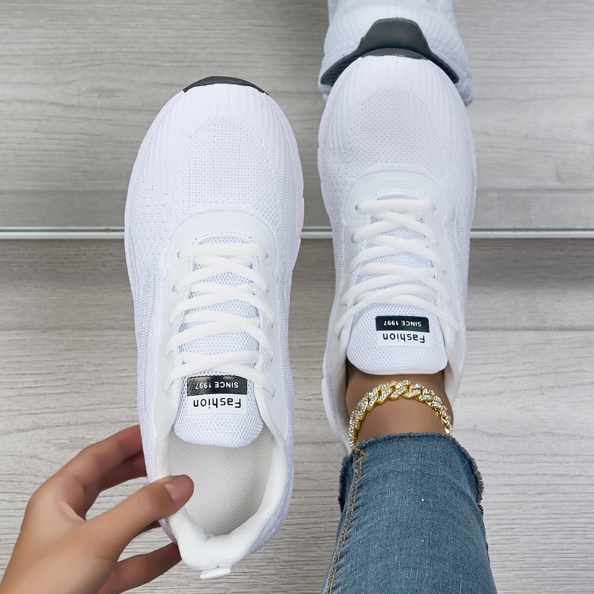 Sneakers for Women Orthopedic Sneakers Walking Shoes for Women, Lightweight Casual Tennis Sneakers Air Running Shoes Women