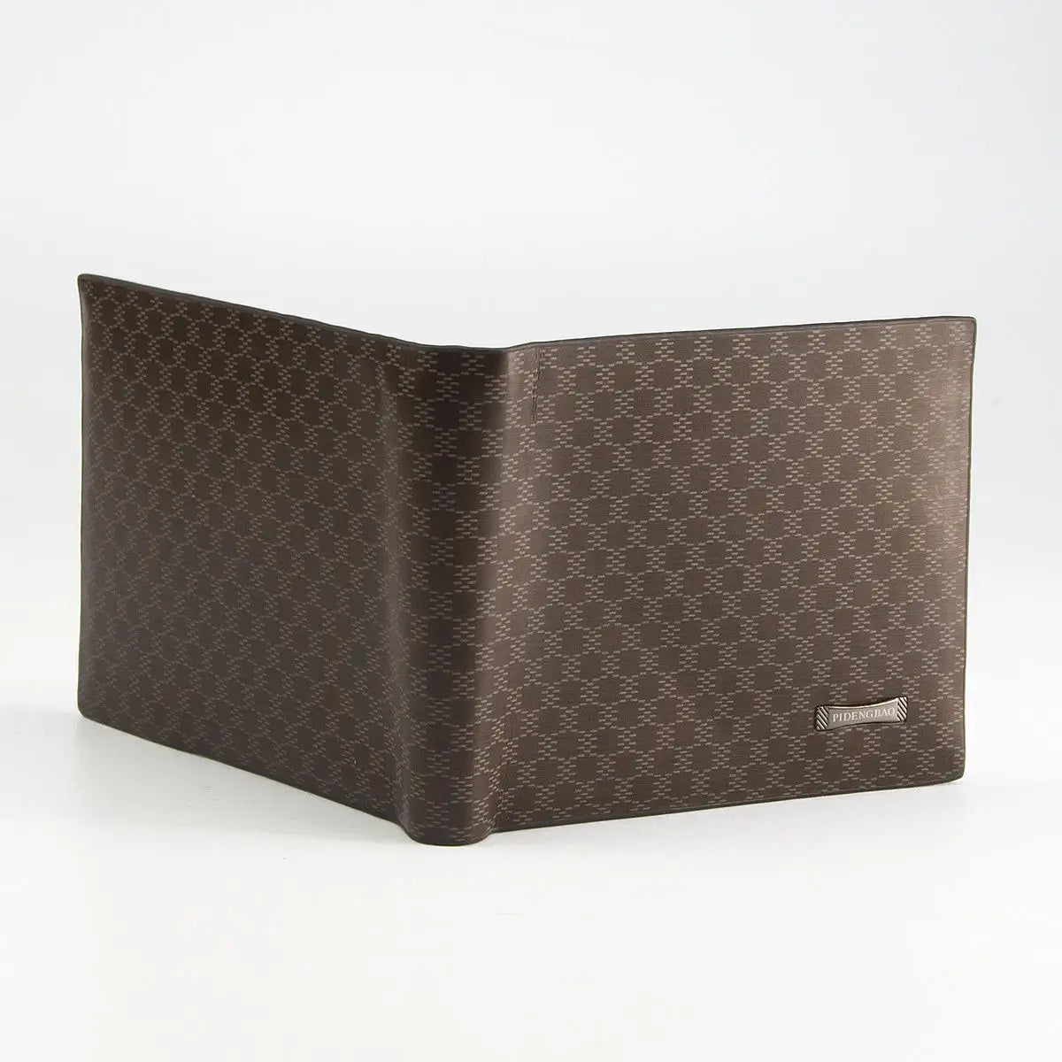 Men's Short Wallet PU Leather Clutch Credit Card Case ID Holders Money Purse With Photo window Handbag Billfold