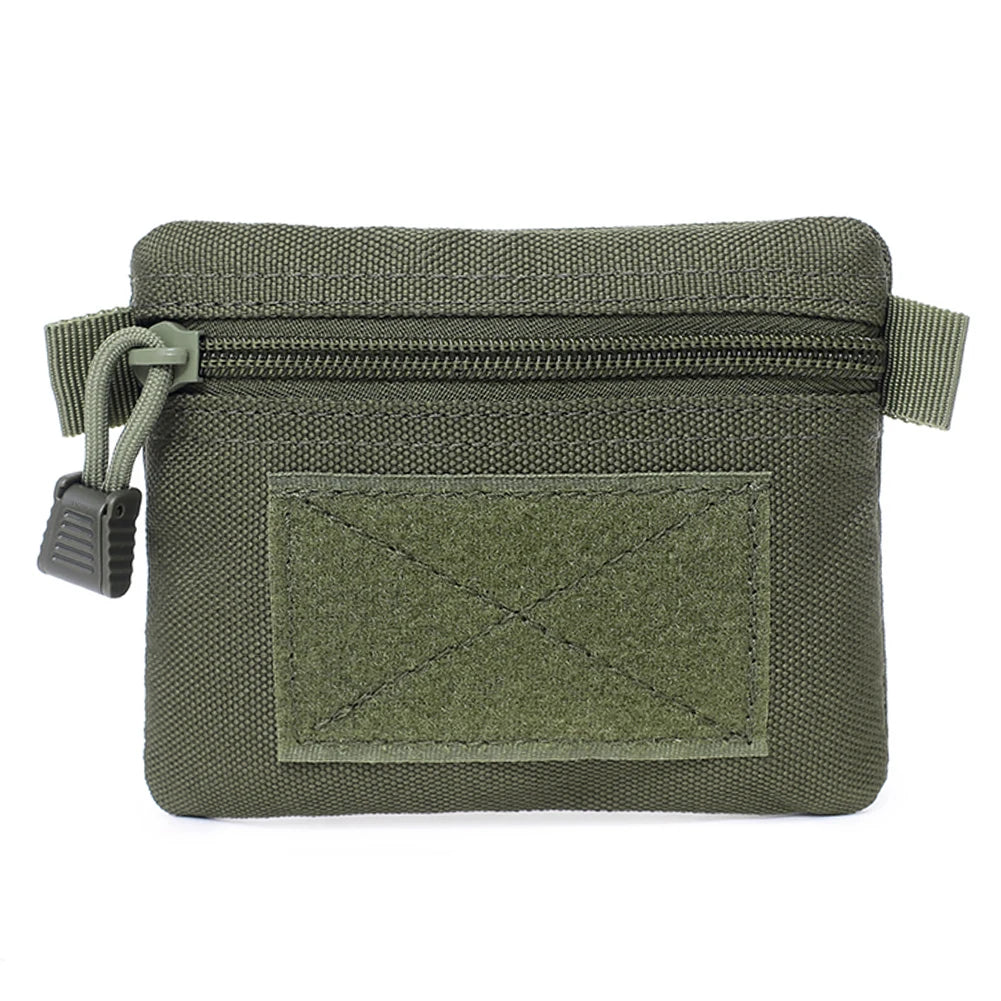 Outdoor Camping EDC Molle Wallet Waterproof Portable Travel Zipper Waist Pouch
