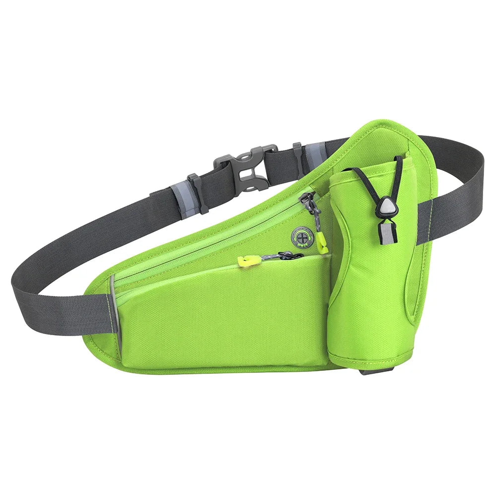 Hydration Belt Pack Large Capacity Running Bum Bag Multifunction Water Bottle Holder Bag Waterproof for Running Cycling