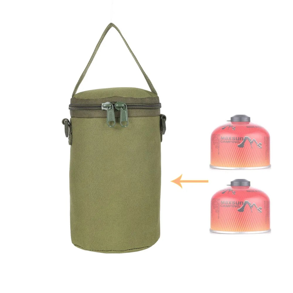 Outdoor Camping Picnic Gas Tank Storage Bag Protective Case Fuel Cylinder Cooking Pouch