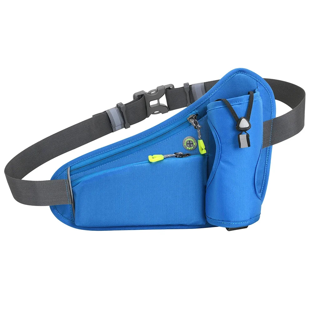 Hydration Belt Pack Large Capacity Running Bum Bag Multifunction Water Bottle Holder Bag Waterproof for Running Cycling