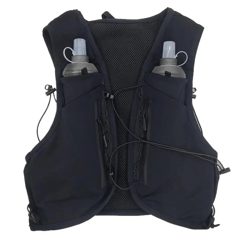 Water Vest Backpack Hydration Pack Vest for Running Race Workouts Travel Chest Bag Breathable Water Daypack for Cycling Night