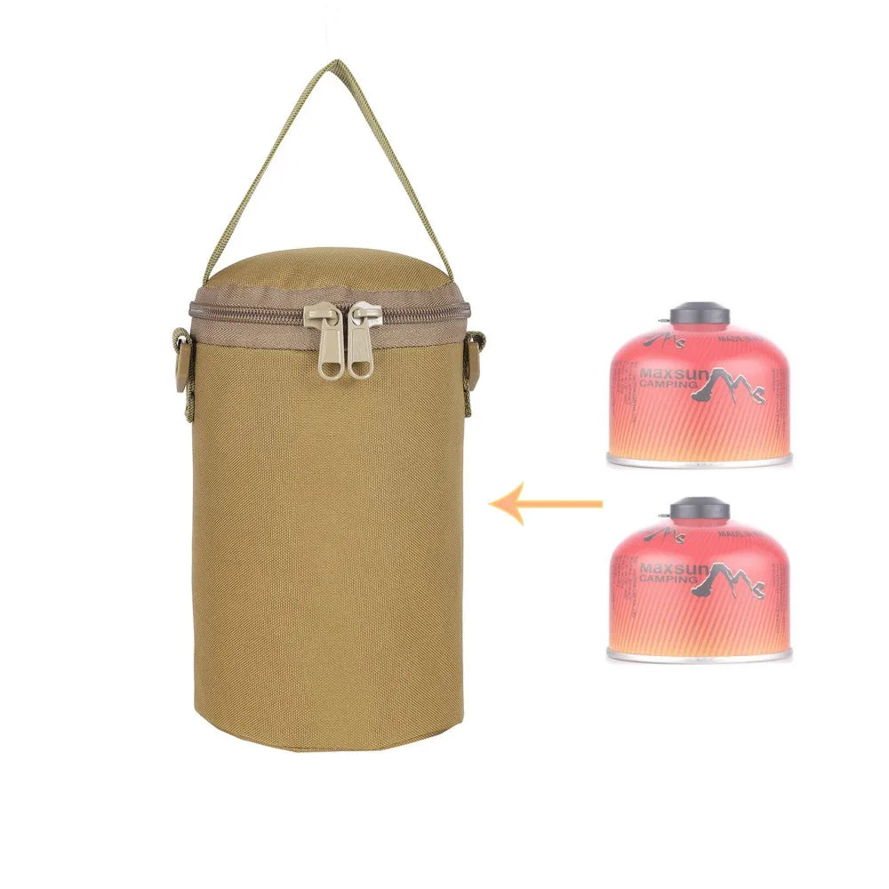Outdoor Camping Picnic Gas Tank Storage Bag Protective Case Fuel Cylinder Cooking Pouch