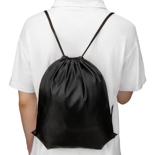 1PCS Drawstring Backpack Bags Sack Pack Cinch Tote Sport Storage Oxford Bag for Men and Women Fitness Gym Traveling