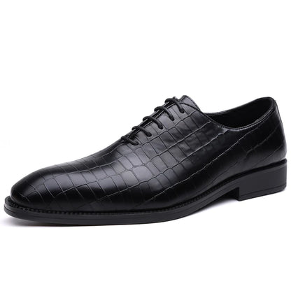 Men's Casual Business Formal Leather Oxfords Shoes Male Wedding Party Office Gentleman Shoes