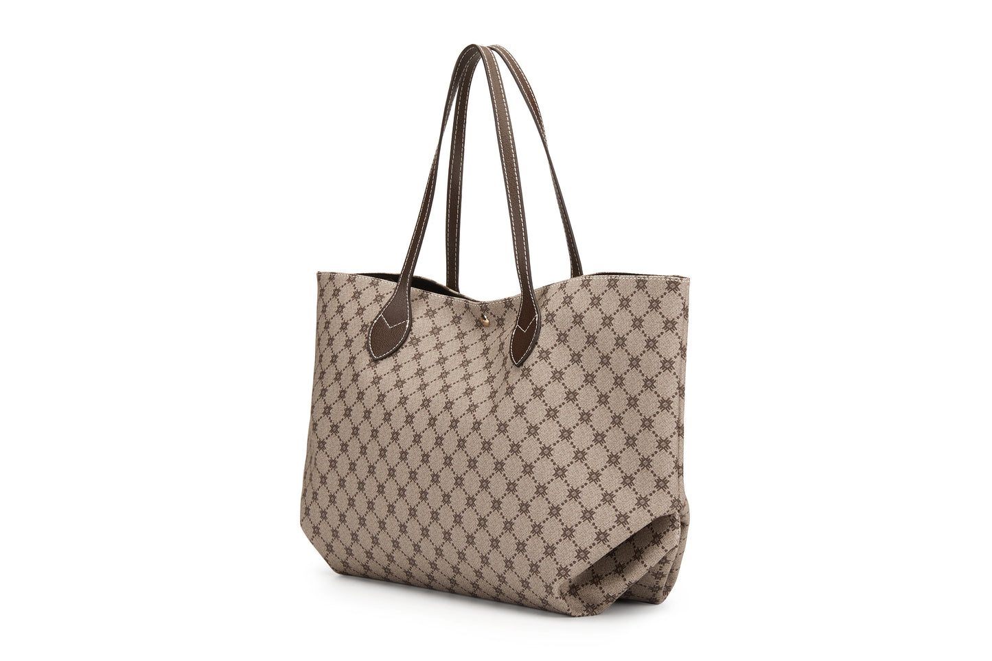 FOXER Stylish Large Tote Bag for Women - 42CM Spacious Designer-Inspired PU Handbag - Waterproof & Durable Everyday Carryall