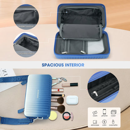 3pcs 20inch Luggage Set - Fashion Durable, Lightweight, And Secure Travel Companion With Spinner Wheels, TSA Lock, And Multi