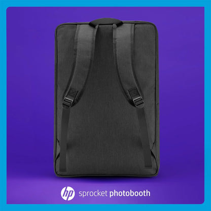 HP Sprocket Photobooth Travel Backpack (Black), Exclusively for the HP Sprocket Photobooth Printer