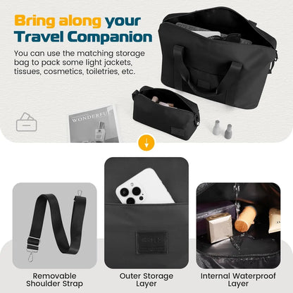 5 Piece Carry On Luggage Sets ABS PC Suitcases With Wheel Hardshell 20/24/28 inch Luggage Travel Case With Duffel Bag Travel Bag