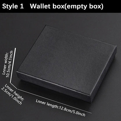 Custom Wallets Men High Quality PU Leather for Him Engraved Wallet Mens Short Purse Custom Photo Wallet Luxury Father's Day Gift