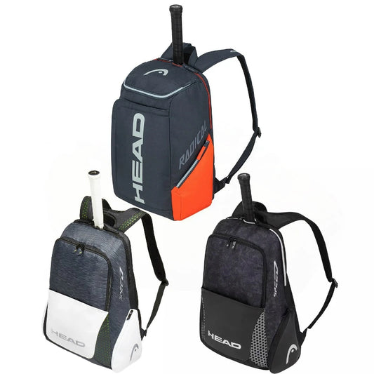 2024 HEAD Tennis Backpack Bag 2 Racquets Tennis Rackets Backpack Tennis Sports Tenis Raquete Bag Men's Tenis Bag Men Tenis Sport
