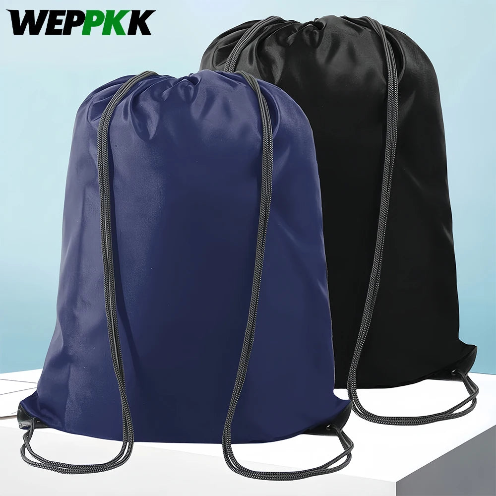 1PCS Drawstring Backpack Bags Sack Pack Cinch Tote Sport Storage Oxford Bag for Men and Women Fitness Gym Traveling
