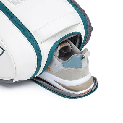 SANXDI Tennis Bag Professional Large Capacity 6-pack Double Shoulder Single Shoulder Men's and Women's Badminton Paddle Bag