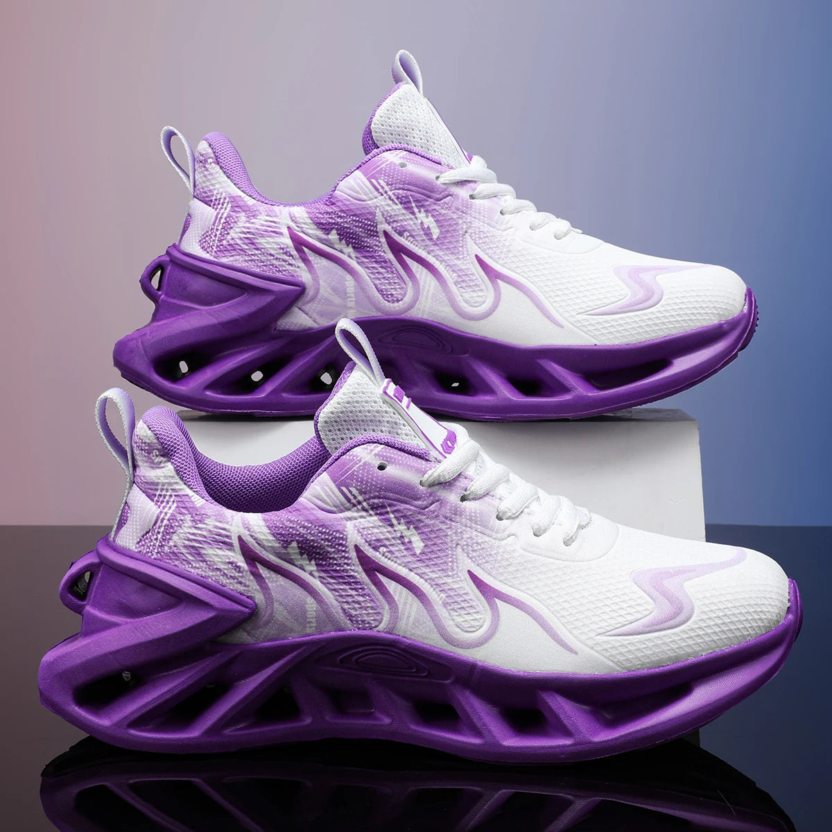 Running shoes for men and women, lightweight mesh, breathable and comfortable, flat and soft tennis shoes for couples, sports sh