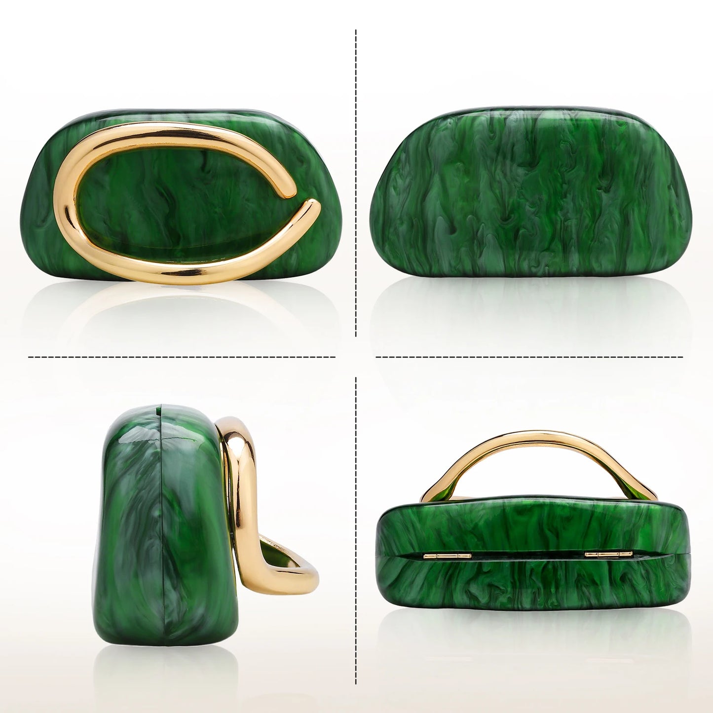 Fashion Women's Handbag Bride Metal Gold Women Luxury Evening Banquet Clutch Bag Shoulder Wedding Purse Party Crossbody Bag