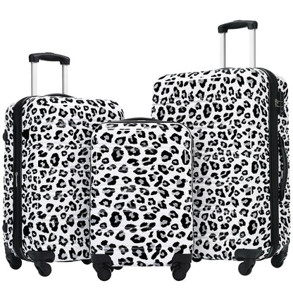 3 Piece Hardshell Luggage Sets Suitcases 20/24/28 Inch Travel Suitcase Rolling Luggagewith TSA Lock Spinner Wheels Travel Case