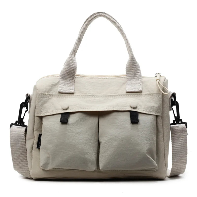 Portable travel bag, large-capacity women's crossbody bag, fashionable and versatile single-shoulder bag