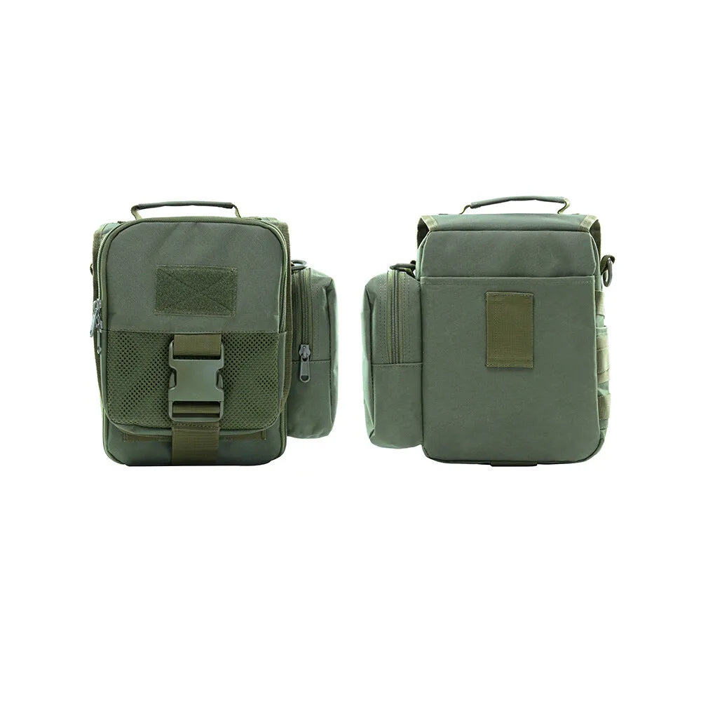 Tactical Sling Bag Molle Phone Pack Bag Shoulder Backpack Messenger Daypack Camping Hunting Emergency Tool Waist Pack