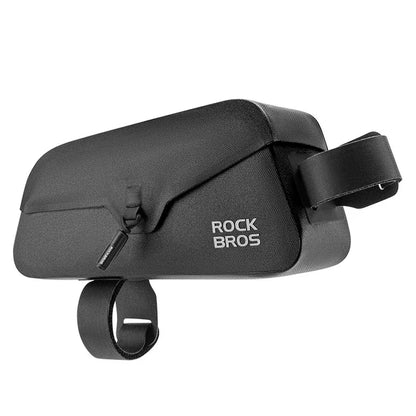 ROCKBROS Bike Top Tube Bag Magnetic Waterproof TPU Bike Frame Front Pack Mountain Bike Riding Storage Bag Cycling Accessories