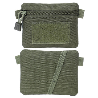 Outdoor EDC Molle Pouch Wallet Waterproof Portable Travel Zipper Waist Bag for Outdoor Camping Hunting Nylon Bag