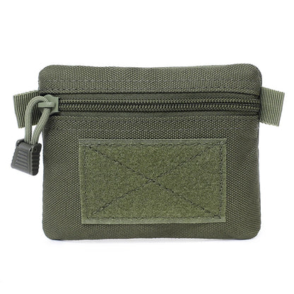Outdoor EDC Molle Pouch Wallet Waterproof Portable Travel Zipper Waist Bag for Outdoor Camping Hunting Nylon Bag