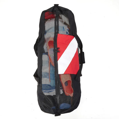 Extra Large Swimming Beach Storage Bag Portable Scuba Diving Mesh Tote with Adjustable Shoulder Strap for Travel Gym Workout