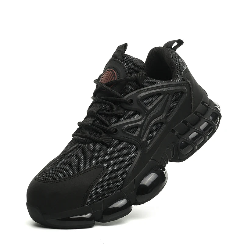 Lightweight Safety Shoes Mens Work Shoes Steel Toe Cap Work Boots Hiking Sneakers Man Women Breathable Shoes Construction Shoes
