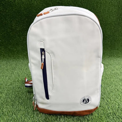 Wilson Tennis Bag Holds 2 Tennis Rackets Backpack French Open Shoulder Bag Court Racket Bag Men Women Padel Sports Backpack