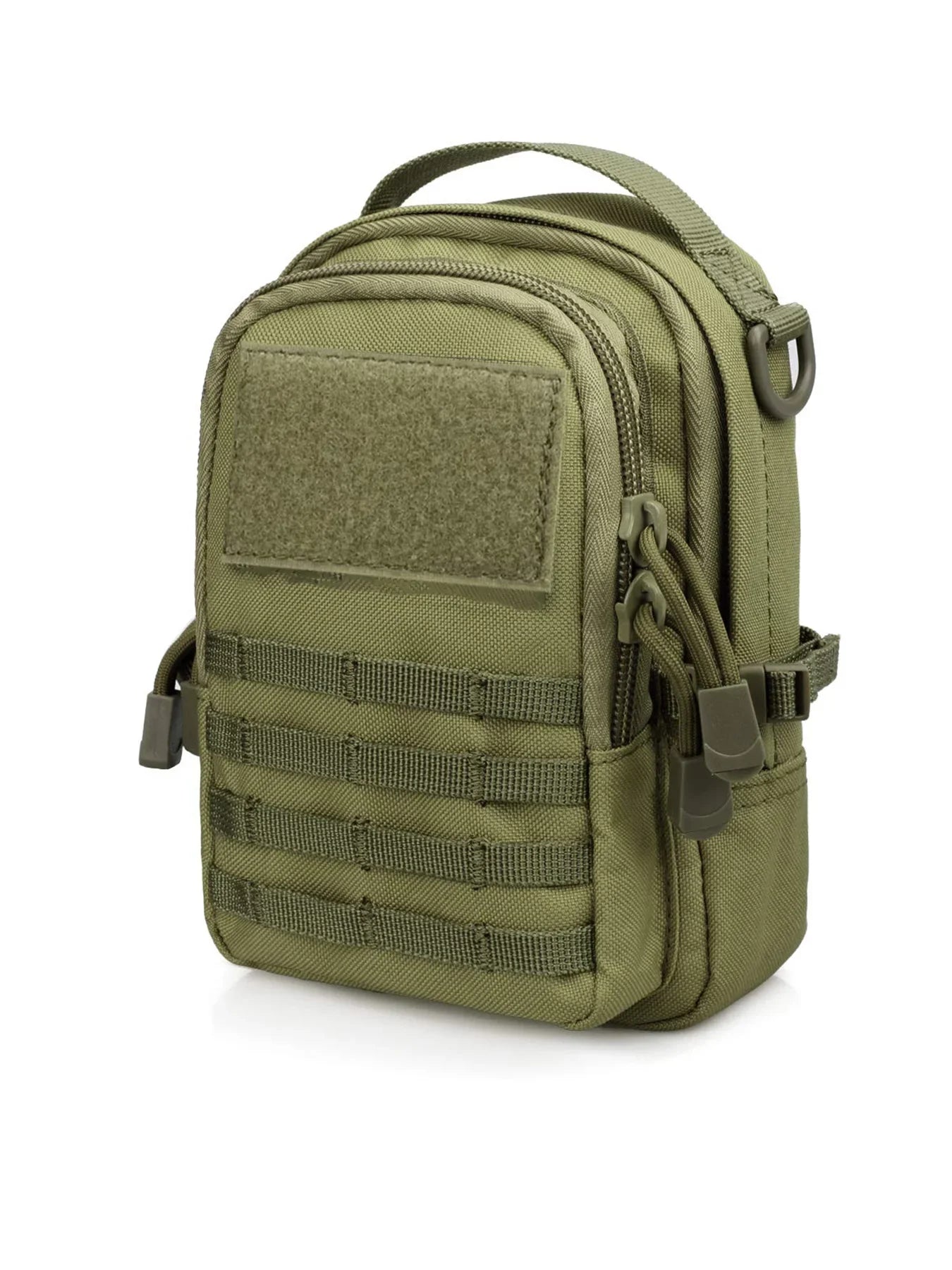 Tactical Molle Pouch Small, EDC Utility Tool Pouches  Compact Multi-Purpose Waist Bag, Mini Design of 3-Day Assault Backpack